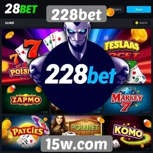 Comparativo de jogos disponíveis na 228bet